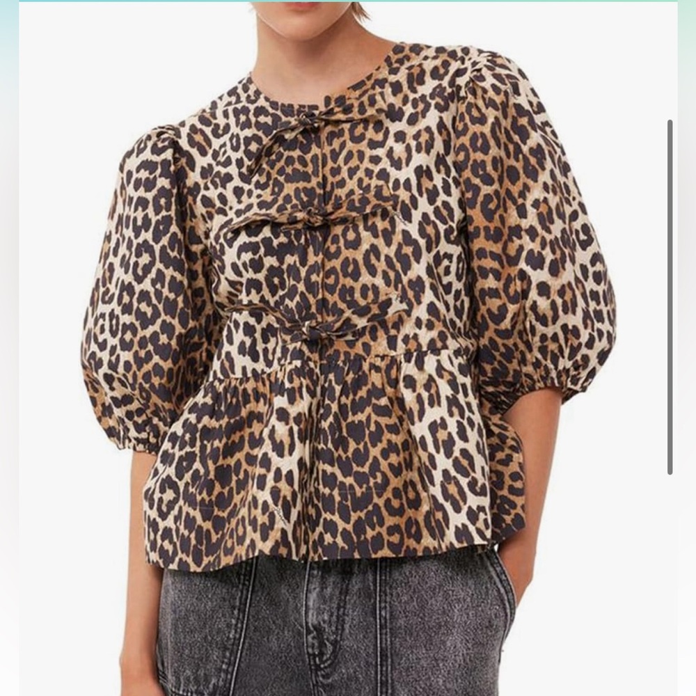 Amazon Leopard Print Blouse